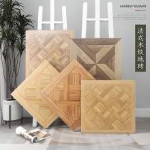 法式客廳木紋磚書房地磚臥室仿實木地板磚凡爾賽復(fù)古拼花瓷磚